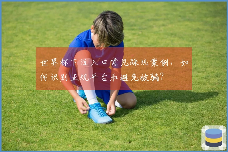 世界杯下注入口常见踩坑案例，如何识别正规平台和避免被骗？
